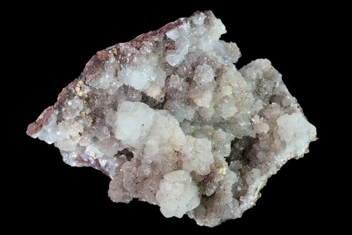 Lustrous Hemimorphite Crystal Cluster with Mimetite - Congo #148446